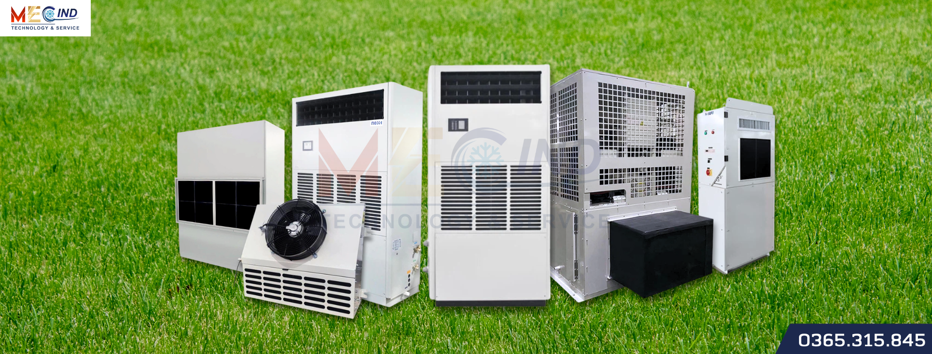 Các dòng điều hòa công nghiệp Ningbo Hicon