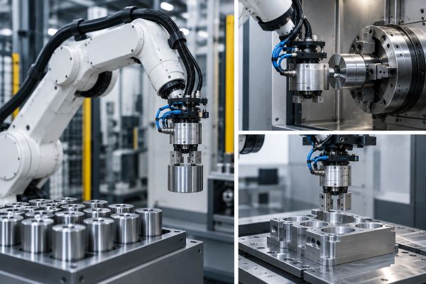 mâm kẹp khí nén NAKASEIKI cho robot